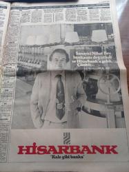 Milliyet Gazetesi - 13 Haziran 1981 - Mümtaz Soysal - Refik Erduran - Mete Akyol - Çetin Altan - Turhan Selçuk - Fenerbahçe Tottenham Maçı - İstanbul Yeldeğirmeni Türkiye Amatör Futbol Şampiyonasında Final Oynayacak - Türkiye Güzeli Ayşegül Ercan - Devlet Başkanı Kenan Evren 11 Eylül'deki Parti Yöneticileri Kurucu Ve İlk Meclis'e Giremeyecek - Vali Ayaz Hiçbir Eşcinsel Sosyal Faaliyette Bulunamayacak - Celal Bayar Taburcu Oldu - ASALA'nın İsviçre Cephesi