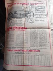 Milliyet Gazetesi - 11 Haziran 1955 - Basketbolda Macarlara Yenildik - Türk Yunan Yugoslav Atletleri Karşı Karşıya - Nicky Hilton'un Yeni Aşkı Terry Moore - Şemsi Günaltay CHP Haysiyet Divanından İstifa Etti - Hilton Oteli Dün Merasimle Açıldı - Casusluk Yapan İki Bulgar Yakalandı - Peyami Safa - Şehir Meclisi Azaları Hilton'a Boykot Yapıyor