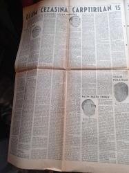 Milliyet Gazetesi - 17 Eylül 1961 -  Fatin Rüştü Zorlu Ve Hasan Polatkan İdam Edildi - Adnan Menderes'in Sıhhati Dün Düzeldi - Adnan Menderes'in Eşi Berin Menderes Parti Liderlerine Başvurdu -  Devlet Başkanı Cemal Gürsel Dört Parti Liderleriyle Görüştü - Ragıp Gümüşpala - Ekrem Alican - Ölüm Cezasına Çarptırılan 15 Sanık Hakkında Kararın Gerekçesi - Celal Bayar - Refik Koraltan - Çetin Altan - Lefter Küçükandonyadis