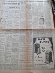 Milliyet Gazetesi - 17 Eylül 1961 -  Fatin Rüştü Zorlu Ve Hasan Polatkan İdam Edildi - Adnan Menderes'in Sıhhati Dün Düzeldi - Adnan Menderes'in Eşi Berin Menderes Parti Liderlerine Başvurdu -  Devlet Başkanı Cemal Gürsel Dört Parti Liderleriyle Görüştü - Ragıp Gümüşpala - Ekrem Alican - Ölüm Cezasına Çarptırılan 15 Sanık Hakkında Kararın Gerekçesi - Celal Bayar - Refik Koraltan - Çetin Altan - Lefter Küçükandonyadis