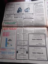 Milliyet Gazetesi - 17  Ekim 1982 - Belgin Güven Kraliçe Oldu - Fenerbahçe Efe'li Silahlı Kuvvetlergücü'nü 85 54 Yendi - Alkışlar Sarıyer Ve Samsunspor İçin - Mehmet Ali Ağca Ömer Bağcı İle Aynı Örgüt Adına Çalıştık - Bülend Ulusu Hedef Fiyat Artışını %20'ye İndirmek - Mehmet Ali Birand - Süleyman Demirel - Bülent Ecevit - Dünyayı Sarsan 13 Gün