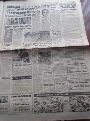 Milliyet Gazetesi - 13 Ekim 1960 - Yassıada Duruşmalarına 1 Gün Kala - Kim Niçin Nasıl Cezalandırılması İsteniyor - Celal Bayar - Adnan Menderes - Medeni Berk - Izzet Akçal - Fatin Rüştü Zorlu - Ethem Menderes - Hasan Polatkan - Lütfü Kırdar - Futbol Federasyonu Dün Belli Olmuştur - Japon Sosyalist Parti Lideri Konuşurken Öldürüldü - Çetin Altan