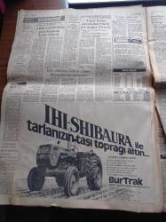 Milliyet Gazetesi - 7 Ekim 1981 - Burhan Felek - Mümtaz - Çetin Altan - Turhan Selçuk - 200. Milli Maçımızı Sovyetler Birliği İle Oynuyoruz - Turgay Şeren - Mısır Devlet Başkanı Enver Sedat Öldürüldü - Hüsnü Mübarek - Sufi Ebu Talib - Necmettin Erbakan Yeniden Tutuklandı - Mehmet Barlas - Suikastten Birkaç Saat Önce Kaddafi Enver Sedat'ı Tehdit Etti