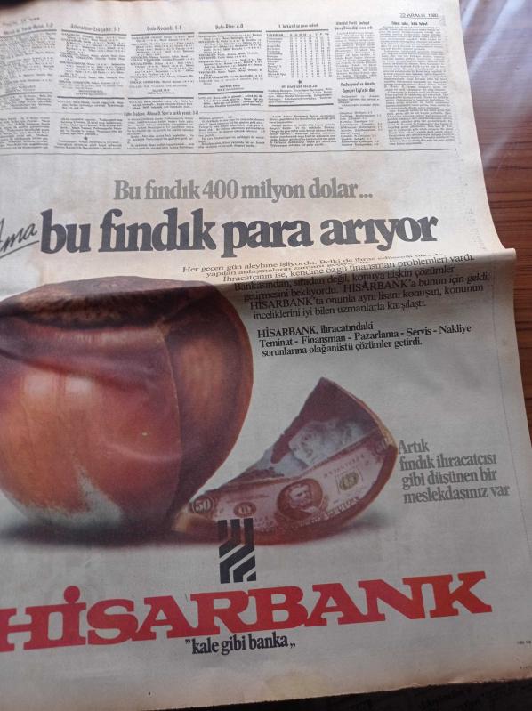 Milliyet Gazetesi 22 Aralık 1980 Burhan Felek Çetin Altan  