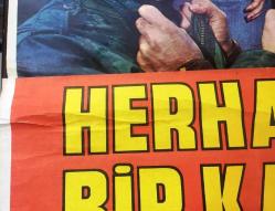HERHANGİ BİR KADIN, 1981, FİLM AFİŞİ ÇİZİM / POSTERİ - BÜYÜK BOY - ORİJİNAL - 100 X 68 cm EBADINDA - Original Turkish Big Size Movie Poster - Şerif Gören, Ahmet Soner, Tarık Akan, Hülya Koçyiğit, İhsan Yüce, Yaman Okay, Cihan Ünal, Ajlan Aktuğ, Kaya Ererez, GÜLŞAH FİLM