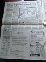 Hürriyet Gazetesi - 18 Ocak 1991 -  Emin Çölaşan - Oktay Ekşi - Hafız Süleymanoğlu'nun Podyuma Dönmesi Tehlikede - Galatasaray Fenerbahçe Bayan Basketbol Maçı - Irak Lideri Saddam Hüseyin İsrail'in İki Kentine Kimyasal Başlıklı Füzeler Attı - Murat Bardakçı - ABD İncirlik'ten Vuruyor - Irak Kuveyt'te Hapis - Bir Günde Hiroşimaya Eşit Bomba