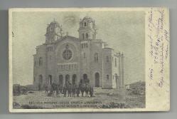 YUNANİSTAN MONDROS RUM KİLİSESİ ÖNLÜ ARKALI YAZILI KARTPOSTAL...