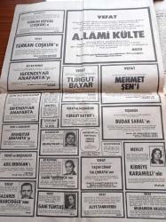 Hürriyet Gazetesi - 4 Şubat 1983 - Adile Naşit Ameliyat Oldu - Nazan Şoray - Nükhet Duru - Emel Sayın - Engin Verel 75 Milyonu Bastıran Beni Alır - Basketbolda Fenerbahçe Mucize Yarattı - Papandreu Çıkmazda Yunanistan 12 Eylül Öncesi Türkiye'ye Döndü - Adalet Bakanı Cevdet Menteş İstifa Etti - Dışişleri Bakanı İlter Türkmen Memnun Döndü - İnci Baba'nım Evleri Elinde Kaldı - Kenan Evren Öğrencileri Dinledi