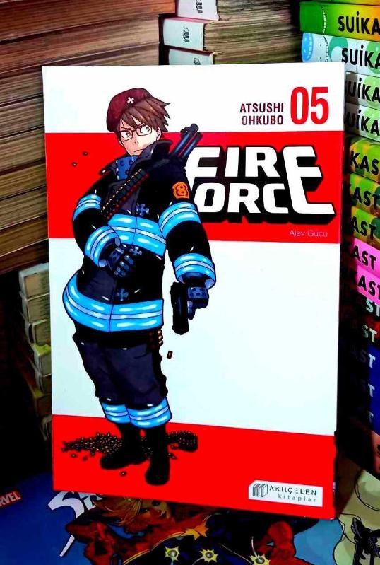 Fire Force 5 Cilt Alev Gücü XXX Kitap kitantik  