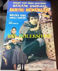 BOYNU BÜKÜKLER, 1985, FİLM AFİŞİ / POSTERİ - BÜYÜK BOY - ORİJİNAL - 100 X 69 cm EBADINDA - Original Turkish Big Size Movie Poster - Ümit Efekan, Erdoğan Tünaş, Bülent Kayabaş, Atilla Ergün, Melike Zobu, Emrah İpek, Cemal Gencer  - KEREM FİLM