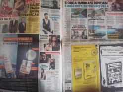 Kelebek Magazin Gazetesi - 25 Haziran 2017 - Türkan Şoray - Cengiz Semercioğlu - Engin Alkan - Tuba Ünsal - Maria Puder - Mustafa Sandal - Natalia - Özge Ulusoy - Deniz Seki - Şener Şen - Beyazıt Öztürk - Kalben - Sertab Erener - Demet Akbağ - Arzum Onan - Mehmet Aslantuğ - Sibel Can-  Işın Karaca - Güldem Mutlu - Derya Alabora - Cem Adrian - Günel - Gökhan Alkan  Hakan Peker - Gülse Birsel - Engin Günaydın - 6 Doğa Harikası Koydan 6 Doğa Dostu Lüks Villa - Filmlerdeki Gibi Büyük Aşklar Yaşamadım - Demet Özdemir Yıldırım - TV Rehberi - İdo Tatlıses - Sinem Kobal - Tülay Demir Oktay - Tuba Ünsal - Esra Erol - Esra Eron - Yasemin Özilhan - Nazan Cihan - Işıl Reçber - Çağla Şikel - Şeyma Subaşı - Tarkan - Onur Baştürk - Kanal D Bayram Havası Reklamı fotoğraf ve haberi - Tam Takım Gazete