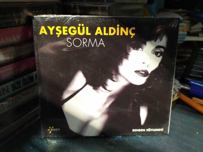 AYŞEGÜL ALDİNÇ SORMA AMBALAJLI CD Efemera kitantik  