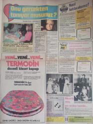 Kelebek Magazin Gazetesi - 25 Nisan 1976 - Hülya Koçyiğit - Melvin Zais - Bastianina - Bu Pazar Değişik Bir Pazar - Mutluluk Resimleriniz - Nasıl Katılacaksınız? - Claudia Marsani - Lauren Bacall - John Wayne - Anne Marie David - Türklere Hayranım - Devlerin Aşkı - Dünkü Çocuk Büyüdü Güzelleşti fotoğraf ve haberi - Tam Takım Gazete