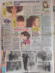 Kelebek Magazin Gazetesi - 15 Ekim 1982 - Türkan Şoray - Yaşar Kemal - Türkan Şoray - Sezen Güvenirgil - Rumen Etno - Miron Sava - Maria Roşça - Hülya Koçyiğit - Gülşah - İsyankar Saçlar İçin - Adile Naşit - Kestane Kebap - Öldüren Sır fotoromanı - Nigar Uluerer - Tülay Karaca - Zeynel Bölükbaşı - Orhan Soner - Rocky - Cemiyet Haberleri - Orhan Dümer - Faruk Berker - Ahmet Sinoplu - Necla Sinoplu - Bilge Berker - İnci Şahingiray - Güzel Yabancı - Alex Stuart - Azize Bergin - Kadın Severse fotoromanı - İzzet Günay - Selma Güneri - Nubar Terziyan - Diller Saraç fotoğraf ve haberi - Tam Takım Gazete