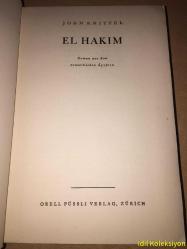 EL HAKIM - John Knittel - Orell Fussli Verlag - Almanca Kitap (BİLGE)