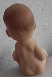PLASTİK EGE OTURAN OYUNCAK BEBEK BOY 15 CM