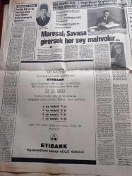 Hürriyet Gazetesi - 26 Aralık 1982 - Suat Hayri Ürgüplünün Politika ve Diplomaside 40 Yılı Yazı Dizisi - Cüneyt Arkın - Hülya Koçyiğit - Ferdi Tayfur - Melike Zobu - Fenerbahçe Galatasaray Maçı - İsmet İnönü - Kenan Evren Bugün Ankara'da - İsmet İnönü'yü Andık - Mevhibe İnönü - Edward Kennedy'nin Eski Eşi Joan Kennedy Anlatıyor