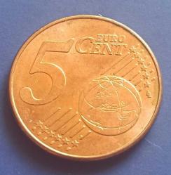 Yunanistan 5 Euro cent 2022 KM#183