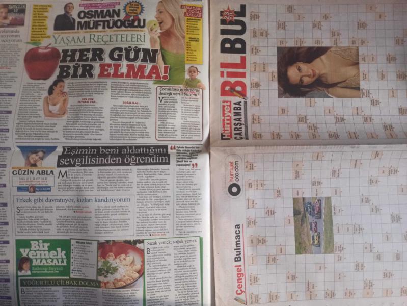 Kelebek Magazin Gazetesi 21 Eylül 2011 Burcu Esmersoy Kanye  