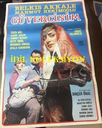 GÜVERCİNİM, 1986, FİLM AFİŞİ / POSTERİ - BÜYÜK BOY - ORİJİNAL - 100 X 68 cm EBADINDA - Original Turkish Big Size Movie Poster - Yavuz Yalınkılıç, Aliye Rona, Belkıs Akkale, Neriman Köksal, Turgut Özatay, Kadir Savun, Mahmut Hekimoğlu, Bülent Polat, Figen Arlı, Atilla Karakaya, Dinçer Önal, Ali Rıza Cevizli, Bahattin Eroğlu, Kamil Sesli, Korhan Eriş, Nermin Çakar, Cengiz Durmaz, ONUR FİLM