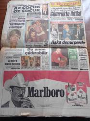 Hürriyet Gazetesi - 26 Mart 1986 - Dünya Karması'na İki Aday Selçuk Yula ve Tanju Çolak - Beşiktaş Kulübü Başkanı Süleyman Seba - Emel Sayın Korkmuyorum Evleneceğim - Kenan Evren  Aile Planlaması Kampanyasını Açtı Az Çocuk Öz Çocuk - Cuellar'ın Yeni Kıbrıs Planını Ele Geçirdik -  Reagan Ve Kaddafi Rüzgar Ekti Fırtına Biçiyor - Bülent Ecevit Uyardı İncirlik Denetim Altına Alınmalı - Sirte Bahane Hedef Kaddafi