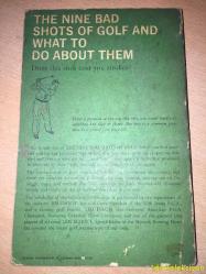 The Nine Bad Shots Of Golf and what to do about them - Jim Dante - Leo Diegel - Len Elliott - Cornerstone Library - İngilizce Kitap (Golfün Dokuz Kötü Atışı ve bunlarla ilgili ne yapılmalı)