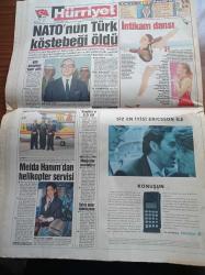 Hürriyet Gazetesi - 25 Şubat 1994 - NATO'nun Köstebeği Türk Nahit İmre Öldü - Galatasaray'ın Rakibi Monaco'nun  Teknik Direktörü Arsene Wenger Panik - Fenerbahçe'de Vefa Küçük Başkan Adayı - Ziya Şengül - Turgay Şeren - Ordu HEP'ten Rahatsız- Genelkurmay Başkanı Doğan Güreş - Süleyman Demirel - Refah Partili Şevket Kazan - Bosna Devlet Başkanı Hasan Muratoviç Refah Partisi'nden Beş Kuruş Gelmedi - Ankara'da SHP Öne Geçti - Refah Partili Hasan Mezarcı - Kenan Evren DEP'lileri Meclis'e Sokmazdım