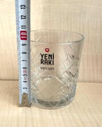 1 ADET YENİ RAKI BARDAĞI YENİ SERİ VİSKİ BARDAĞI