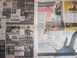 Kelebek Magazin Gazetesi - 28 Şubat 2012 - Reha Erus - Octavio Spencer - Meryl Streep - Christopher Plummer - George Clooney - Stacy Keibler - Esperanza Spalding - Jennifer Lopez - Cameron Diaz - Angelina Jolie - Sacha Baron Cohen - Sandra Bullock - Viola Davis - Vera Wang - Natalie Portman - Kıvanç Tatlıtuğ - Sinem Öztürk - Vatan Şaşmaz - Farah Zeynep Abdullah - Beyhan Bağış - Burhan Öcal - Melis Alphan - Siren Ertan Çarmıklı - Gökhan Kimsesizcan - Erol Aksoy - Nuri Has - Can Has - Cengiz Semercioğlu - Petek Dinçöz - Ersin Korkut - Osman Müftüoğlu - Viola Davis - Meryl Streep - Jean Dujardin - Christopher Plummer - Esperanza Spalding - Rose Byrne - Melissa McCarthy - Ben Stiller - Emma Stone - Sinem Öztürk - Rupert Everett - Sinem Kobal - Meltem Cumbul - Melike Karakartal - Rojda Demirer - Zeynep Beşerler - Beste Bereket - Deniz Çakır - Ömür Gedik fotoğraf ve haberi - Tam Takım Gazete