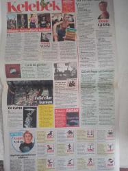 Kelebek Magazin Gazetesi - 26 Nisan 2018 - Ahmet Şafak - Demet Özdemir - Barış Arduç - Esra Ruşan - Merve Dizdar - Erkan Özer - Şükran Ovalı - Ömür Sabuncuoğlu - Ajda Pekkan - Ebru Şallı - Sarp Apak - Bengisu Uzunöz - Tuba Büyüküstün - Umut Evirgen - Esra Akkaya - Can Alex - Kenan Ece - Günseli Kato - Aslı Pamir - Alvaro Negredo - Ayşegül Afacan Köksal - Yasemin Öğün - Levent Erden - Füsun Kuran - Engin Esen - Ayten Erdoğan - Sibel Erdoğan - Ahu Yağtu - Cem Yılmaz - Müjde Uzman - İrem Derici - Ece Binay - Mahsun Kırmızıgül - Cengiz Semercioğlu - Zeynep Mansur - Kalust Şalcıoğlu - Evren Yaslak - Evrim Yaslak - Fulya Zenginer - Esra Ruşan Merve Dizdar - Sahrap Soysal - Uğur Aslan - Emirhan Kartal - Alican Okumuş - Feyza Algan - Gonca Vuslateri - Uğur Karabayır - Bella Sombra - Uğur Karabayır - Eminem - Rihanna - Beyonce - Alessandra Ambrosio - Ömür Gedik - Aygün Aydın fotoğraf ve haberi - Tam Takım Gazete