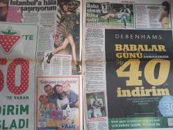 Kelebek Magazin Gazetesi - 18 Haziran 2010 - Sophie Ellis - Maradona - Lionel Messi - Hadise - Songül Öden - Tardu Flordun - Sheemar Moore - Ben McKenzie - Naveen Andrews - Daniel Dan Kim - Tuğba Coşkun - Mehmet Ali Erbil - Nalan Aksoy - Melis Alphan - Şener Şen - Martha Graeff - Oktay Kaynarca - Aytek Şavkan - Cengiz Semercioğlu - Natalie Marchenko - Yasin Güney - Can Dündar - Leyla Avşar - Hülya Avşar - Nimet Çubukçu - Dilek Yüksel - Tuna Kiremitçi - Yaşar - Martha Graeff - Yonca Tokbaş - Cem Yılmaz - Melisa Sözen - Yavuz Turgul - Osman Müftüoğlu - Mehmet Ali Erbil - Özlem Yılmaz - Sıla - Merve Sevi - Bengü - Selim Gülgören - Onur Kırış - Selen Seyven - Gürgen Öz - Zeliha Sunal - Demet Tuncer - Burcu Özüyaman - Vahe Kılıçarslan - Güzin Abla - Zeynep Mansur - Nilüfer Pazvantoğlu - Onur Baştürk - Amy Winehouse - Reg Traviss - Cristiano Ronaldo - Eva Longoria fotoğraf ve haberi - Tam Takım Gazete