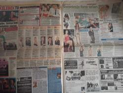 Kelebek Magazin Gazetesi - 29 Mayıs 2008 - Levent Kırca - Naz Elmas - Dilek Hanif - Çağla Şikel - Julio İglesias - Tuğba Özerk - Uri Geller - Canan Ergüder - Berna Yılmaz - Fulya Elmas - Doğan Gündoğdu - Martha Şavkan - Jale Yılmabaşar - Şebnem Çapa - Sennur Çiftçi - Berna Güler - Ercan Saatçi - Abdullah Gül - Oya Eczacıbaşı - Oya Sebük - Mine Kalpakçıoğlu - Ali Pamir - Kubilay Keskin - Gani Müjde - Ata Demirer - Osman Müftüoğlu - Cengiz Semercioğlu - Levent Kırca - Etel Baler - Şebnem Dereli - Siren Ertan Çarmıklı - Deniz Berdan - İvana Sert - Nil Bentürk - Feryal Gülman - Heves Ekinci - Güzin Abla - Sahrap Soysal - Canan Ergüder - John Dean - Murat Evgin - Osman Sınav - Adem Sandler - Emmanuelle Chriqui - John Turturro - Donatella Versace - Gianni Versace - Matthew McConaughey fotoğraf ve haberi - Tam Takım Gazete