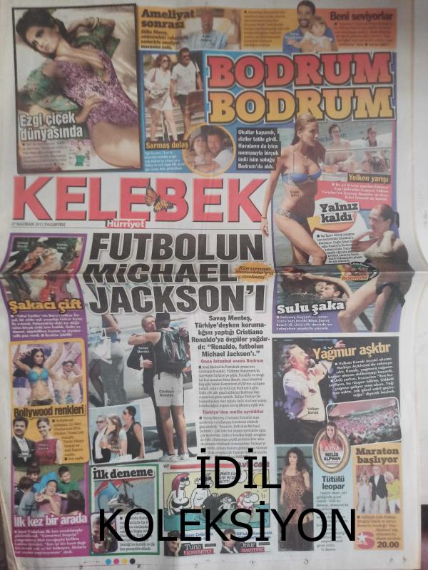 Kelebek Magazin Gazetesi 27 Haziran 2011 Ezgi Asaroğlu Yiğit  