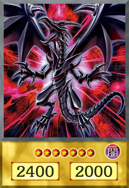 Red-eyes Black Dragon (ジャンプ付き) Yugioh Red Eyes Black Dragon Anime Kart - Antika ve Koleksiyon
