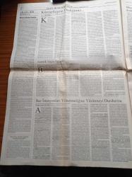 Cumhuriyet Gazetesi - 28 Mayıs 2001 - Şampiyon Fenerbahçe - Aziz Yıldırım - Haim Revivo - Kale Gibi Kaleci Rüştü Reçber - IMF Ölüm Fermanı - Bülent Ecevit'in Değerlendirmesi Revizyona Gerek Yok - Partilerden Umut Kesildi - Recai Kutan Çiftçi Eyleminde Haklıdır - MHP'li Tarım Ve Köyişleri Bakanı Hüsnü Yusuf Gökalp