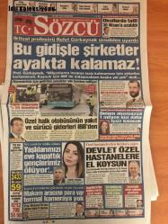 Sözcü Gazetesi, 26 Mart 2020, Aytung Erkin, Reşat Bahat, Göksel Gümüşdağ, Hande Zeyrek, Prot. Refet Gürkaynak, Op. Dr. Reşat Bahat, İmamoğlu, Emin Çolasan, Mehmet Öz, Necati Dooru, Ramis Topal, Soner Yalçın, Yamaz Özdil, Uğur Dondar, Rahmi Turan, Ziya Selçuk, Mahmut Tanal, Bekir Pakdemirli, Abdurrahim Albayrak, Ahmet Can, Ergin Ataman, Fatih Terim, Hikmet Albayrak, İbrahim Cin, Merve Terim Çetin, Mustafa Cengiz, Nihat Özdemir, Remzi Kan, Tekin Okay, Ali Koç, Zeljko Obradovic, Ivica Dacic, Sercan Hamzaoğlu, Cenk Renda, Göksel Gümüşdağ, Burak Yılmaz, Max Kruse, Yassine Benzia, Adnan Dalgakıran, Toddrick Gotcher, Kevin-Prince Boateng, Fatih Terim, Merve Terim Çetin, Mustafa Cengiz
