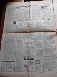 Cumhuriyet Gazetesi - 29 Temmuz 1974 - Şevket Süreyya Aydemir - Füruzan 47'liler - Oktay Akbal - İlhan Selçuk - Donanma Kupasını Fenerbahçe Aldı - İsmail Kurt Kıbrıs Destanını Yazdı - Makarios Kaçarken Allah Bizi Kurtarsın Diye Mırıldanıyordu -  Bülent Ecevit Kıbrıs'da Güvenlik İstiyoruz - Amerika Bülent Ecevit İle Karamanlis'in Görüşmeleri Önerdi - Muhsin Batur