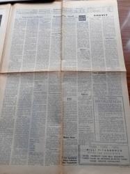 Cumhuriyet Gazetesi - 29 Temmuz 1974 - Şevket Süreyya Aydemir - Füruzan 47'liler - Oktay Akbal - İlhan Selçuk - Donanma Kupasını Fenerbahçe Aldı - İsmail Kurt Kıbrıs Destanını Yazdı - Makarios Kaçarken Allah Bizi Kurtarsın Diye Mırıldanıyordu -  Bülent Ecevit Kıbrıs'da Güvenlik İstiyoruz - Amerika Bülent Ecevit İle Karamanlis'in Görüşmeleri Önerdi - Muhsin Batur