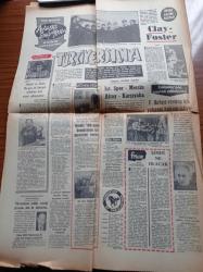 Cumhuriyet Gazetesi - 1 Nisan 1972 - İçişleri Bakanı Ferit Kubat Mecliste Korkunç Kızıldere Olayı Hakkında Bilgi Verdi-  Kızıldere Olayında Üçü Ecnebi Olmak Üzere 13 Kişi Ölmüştür - Ertuğrul Kürkçü Samanlıkta Sağ Çıktı - Dev Genç Genel Başkanı Ertuğrul Kürkçü Mahir Çayan'ı Şiddetten Alıkoyamadık - Sıkıyönetim Komutanlığı İsmet İnönü'ye Cevap Verdi - Türkiye Romanya Milli Maçı -  Muhammed Ali Clay Mac Foster Boks Maçı