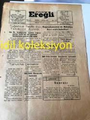 ŞİRİN EREĞLİ GAZETESİ YEREL TAŞRA BASINI ---5 Ağustos 1960 Yıl :4 Sayı :640--Tuğamiral Tevfik İnci Tekaüde Ayrıldı --Albay Celal Eyiceoğlu  Üs Kumandanlığı vekiline getirildi--Tahvil ne demek tir :Ayten  Hatice Eti --Milli  Birlik Komitesi --Ereğli de gece  --Sinemalar : Belediye Sineması : Kararlık Yol,,Alemdar Sineması :Kırık Hayat , Mahalle Sineması : Asi Evlat --