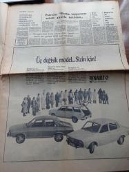Cumhuriyet Gazetesi - 25 Eylül 1975 - Kurucusu Yunus Nadi - İlhan Selçuk - Oktay Akbal - Yaşar Kemal - Çocuklar İnsandır - Beşiktaş'ta Muhalefet Harekete Geçmek İçin Fenerbahçe Maçını Bekliyor - Didi Brezilya'da Özel Yaşantısı Nedeniyle Tutunamamıştır - - Uğur Mumcu - NATO Asamblesi Türkiye İle Yunanistan Arasında Arabuluculuk Yapacak - Süleyman Demirel - Kazlıçeşme'de 10 Fabrika Yandı