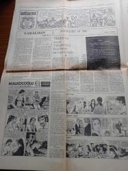 Cumhuriyet Gazetesi - 19  Mart 1974 - Kurucusu Yunus Nadi - İlhan Selçuk - Turhan Selçuk -  Abdulcanbaz - Çin'de Sovyet Ajanının Anıları - Stalin - Mao Zedung - Olimpiyat Oyunları Tehlikeye Giriyor - Balıkesir Grubu Maçları Başlıyor - Filiz Akın Paris'te Oğlu İçin Film Anlaşması Yaptı - Rauf Mutluay - Sevgi Soysal'ın Romanı İncelenecek - Irak'tan Barzani'ye Saldırı Hazırlığı - Tunceli Öğretmen Okulunda Çatışma - Ankara Uçağının Ses Bantları Dinlendi - Karaköy'deki Güzel İstanbul Anıtı Yerinden Kaldırıldı