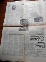 Cumhuriyet Gazetesi - 19  Mart 1974 - Kurucusu Yunus Nadi - İlhan Selçuk - Turhan Selçuk -  Abdulcanbaz - Çin'de Sovyet Ajanının Anıları - Stalin - Mao Zedung - Olimpiyat Oyunları Tehlikeye Giriyor - Balıkesir Grubu Maçları Başlıyor - Filiz Akın Paris'te Oğlu İçin Film Anlaşması Yaptı - Rauf Mutluay - Sevgi Soysal'ın Romanı İncelenecek - Irak'tan Barzani'ye Saldırı Hazırlığı - Tunceli Öğretmen Okulunda Çatışma - Ankara Uçağının Ses Bantları Dinlendi - Karaköy'deki Güzel İstanbul Anıtı Yerinden Kaldırıldı