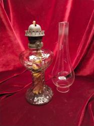 GAZYAĞI LAMBASI 1950 Lİ YILLAR.KUSURSUZ TAM BİR KOLEKSİYON PARÇASI 670