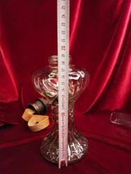 GAZYAĞI LAMBASI 1950 Lİ YILLAR.KUSURSUZ TAM BİR KOLEKSİYON PARÇASI 670