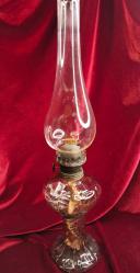 GAZYAĞI LAMBASI 1950 Lİ YILLAR.KUSURSUZ TAM BİR KOLEKSİYON PARÇASI 670