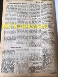 İSTANBUL EHLİ SÜNNET GAZETESİ YEREL TAŞRA BASINI ---10 Ekim 1947 Yıl :1 Sayı:15--iman --İbadet --İslam tarihi --Yusuf Aleyhisselam ---Endülüs Sultanın Annesi --Tenkit--Uğurlar Olsun Haccınız Mebrur Olsun Sevgili Kardeşler --