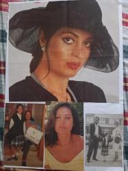 Türkan Şoray ve kızı Yağmur Ünal-Cihan Ünal  Çeşitli Gazete Dergi ve Haber Sayfalarından kesilmiş 4 adet fotoğraflı 20*30cm ebadında boş bir kağıda yapıştırılmıştır