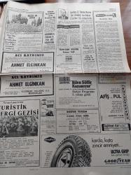 Halka Ve Olaylara Tercüman Gazetesi - 13 Ocak 1972-  Nihat Erim Spor Kanunu İçin Söz Verdi - Türk Güreşinin Anatomisi - Tarık Buğra - Ahmet Kabaklı - Rauf Tamer - Uzayıp Giden O Tren Yolları Yazı Dizisi - Asya İle Avrupa'yı Birbirine Bağlayacak Asma Köprünün İkinci Teli Çekildi - Asker Sivil Ayrımı Kaldırılacak Bütün Emeklilere Eşit Hak Veriliyor