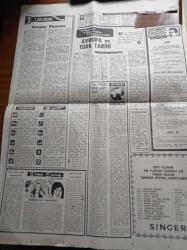 Halka Ve Olaylara Tercüman Gazetesi - 14 Ocak 1972 - Ahmet Kabaklı -  Tarık Buğra - Rauf Tamer - 21 Federasyon Başkanı İlk Defa Biraraya Geldi - Cemal Kamacı - Hakkı Sözen - Vergiler Yeniden Gözden Geçirilecek - THY Genel Müdürü İhsan Göksaran Cide'de - İsmet İnönü Çıplak Adamdan Nasıl Vergi Alınır - Anasol'un Daha Büyük Modellerinin İmali İçin Yeni Anlaşma Yapıldı